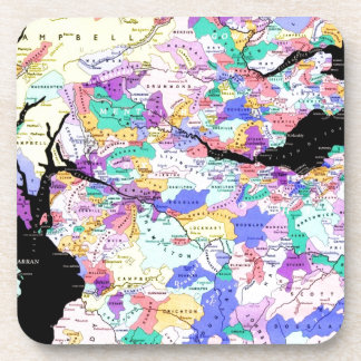 Porta-copo Scotland Map Scottish Clans Photo