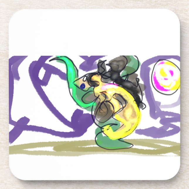 Porta-copo Sea dragon Summer (Frente)