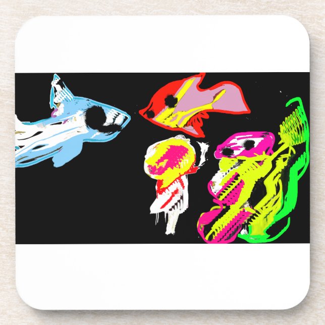 Porta-copo Sea life fun (Frente)