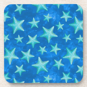 Porta-copo Seagreen Marinho Starfish Summer Beach Náutico