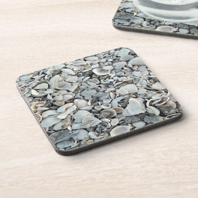 Porta-copo Seashell Drift Coastal Mix (Left Side)