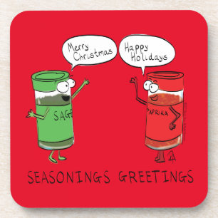 Porta-copo Seasonings Saudações Especiais