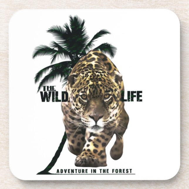 Porta-copo Selvagem, aventuras no Botão T-Shirt (Frente)