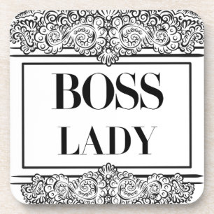 Porta-copo Senhora Chefe - Empoderamento Elegante