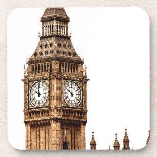 Porta-copo Sepia Big Ben Tower