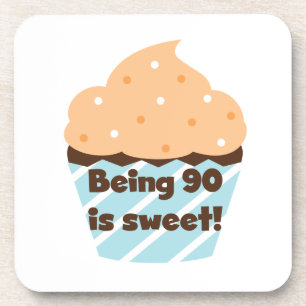Porta-copo Ser 90 é t-shirt e presentes doces do aniversári