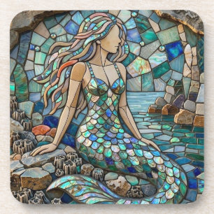 Porta-copo Sereia Mosaico