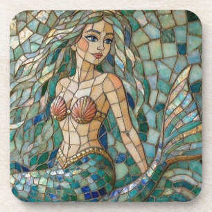 Porta-copo Sereia Mosaico