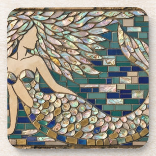 Porta-copo Sereia Mosaico