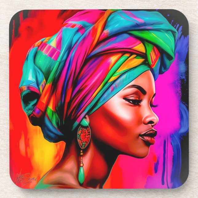 Porta-copo Série Beleza Vibrante 1 (Frente)