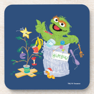Porta-copo Sesame Street   Oscar - Árvore de Natal