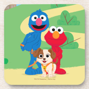 Porta-copo Sesame Street Tango Com Grover & Elmo