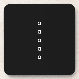Porta-copo Seu Texto Selecionado