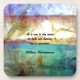 Porta-copo Shakespeare Inspirational Cote Sobre Destino