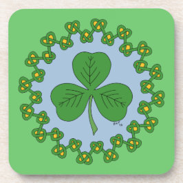 Porta-copo Shamrock and Knotwork