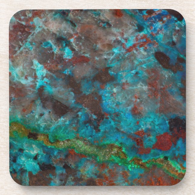 Porta-copo Shattuckita (Frente)
