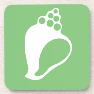 Porta-copo Shell Verde
