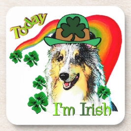 Porta-copo Shetland Sheepdog St Patricks