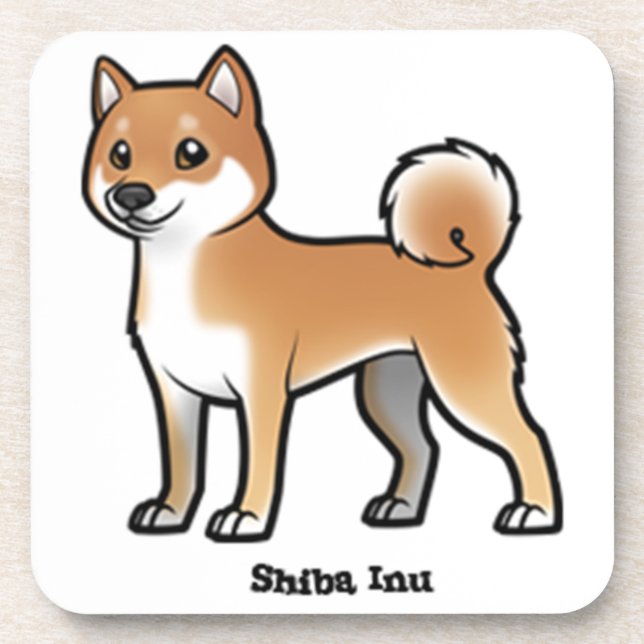Porta-copo shiba inu (Frente)