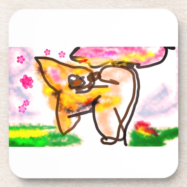 Porta-copo Shiba Inu Love (Frente)