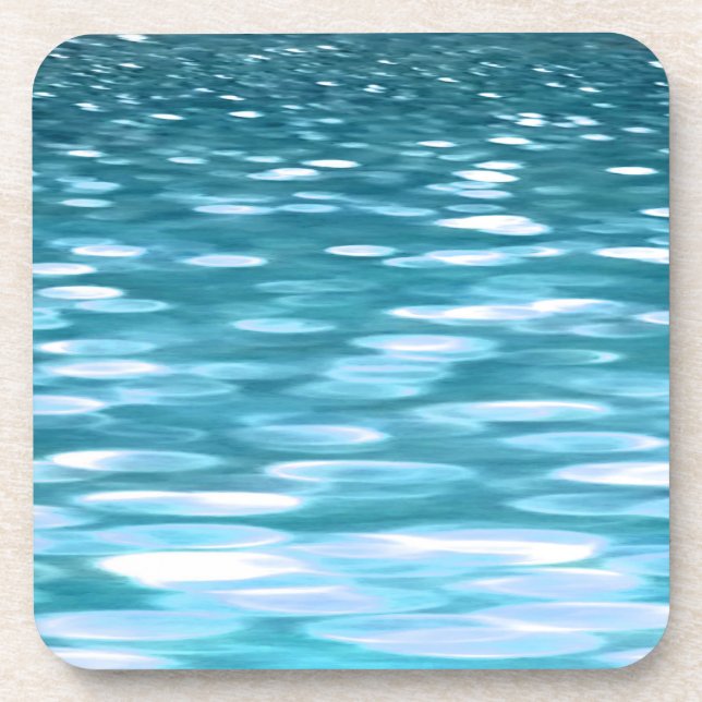 Porta-copo Shimmer Teal (Frente)
