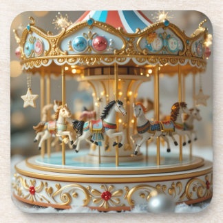 Porta-copo shinning carousel