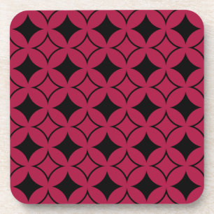 Porta-copo Shippo vermelho e preto