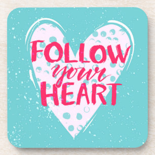 Porta-copo Siga seu coração 2