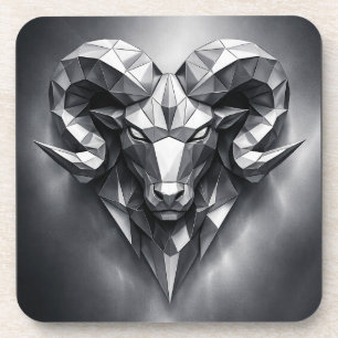 Porta-copo signo zodiacal Áries estilo masculino