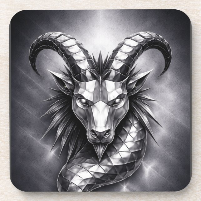 Porta-copo signo zodiacal de capricórnio (Frente)