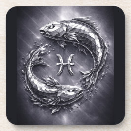 Porta-copo signo zodiacal de peixes