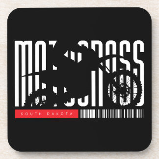 Porta-copo Silhueta de Motocicleta de Motocross de Dakota do