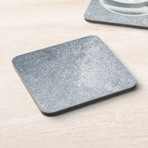 Porta-copo Silver Stone Gary Dourado Marble Purple Glitter