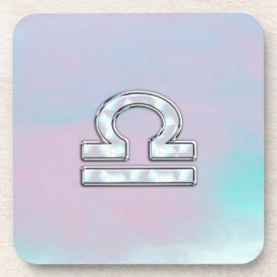 Porta-copo Símbolo Elegante Libra Zodiac Mãe de Estilo Pér