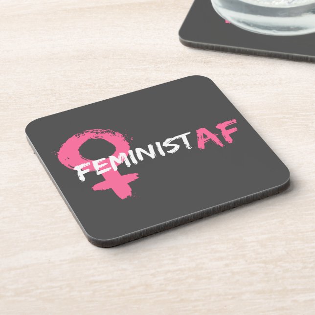 Porta-copo Símbolo Feminista AF Feminista (Left Side)