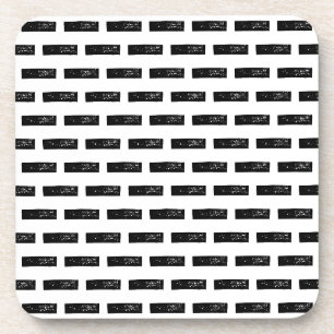 Porta-copo Símbolo matemático "Menos" preto e branco, Lino Cu