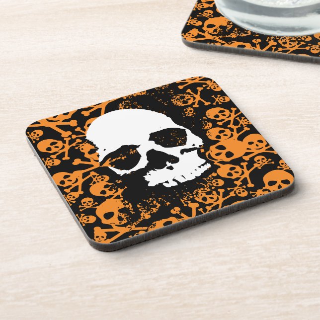 Porta-copo Simetria de Eerie: Uma Matriz Vibrante de Humanos  (Left Side)