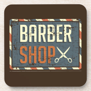 Porta-copo SINAL de COMPRO Rustic Barber