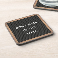 Sinal de Letterboard de Mensagem Personalizada Eng