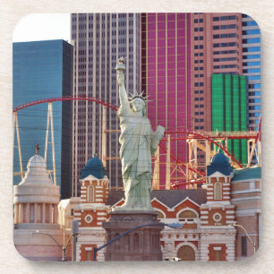 Porta-copo Sinal de néon do casino do jogo de jogo de Las