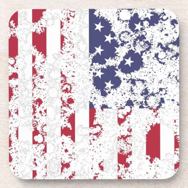 Porta-copo Sinalizador EUA/efeito KCALIMA USA por Masanser (Frente)