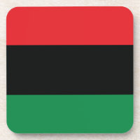 Sinalizador vermelho, preto e verde