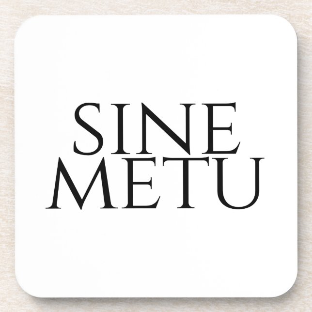 Porta-copo Sine Metu - Sem Medo (Frente)