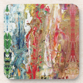 Porta-copo Sinfonia do caos - Paleta de Artista Abstrato Real