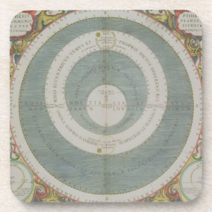 Porta-copo Sistema Ptolemaic, 'do atlas celestial, ou Th