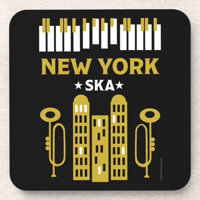 Porta-copo Ska Jazz (Frente)