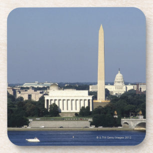 Porta-copo Skyline do Washington DC com o Capitólio dos E.U.