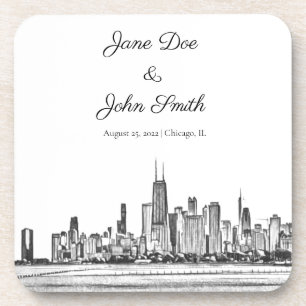 Porta-copo Skyline Personalizado em Chicago