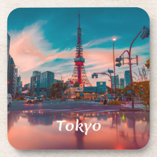 Porta-copo Skytree Cidade do Japão em Tóquio