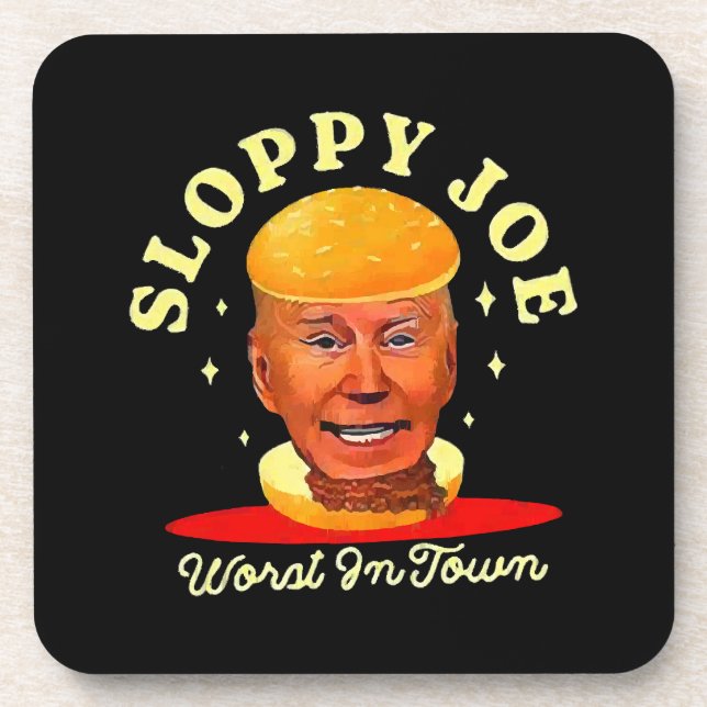Porta-copo Sloppy Joe Biden Anti Presidente  (Frente)